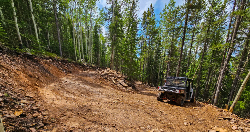 OTV - Off Road Vehicle on trail in Colorado