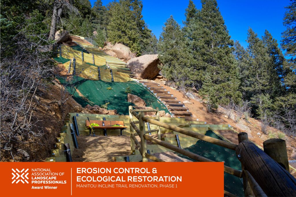 Erosion Control and Eco Restoration Award - Manitou Incline